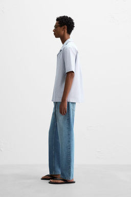 STRIPED OXFORD SHIRT - Zara фото 4