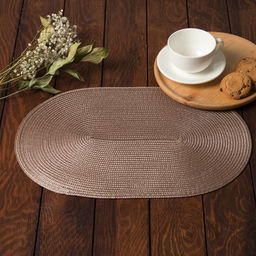 Цена за 2 шт. Салфетка сервировочная Доляна «Лофт», форма овал, 45×30 см, медная