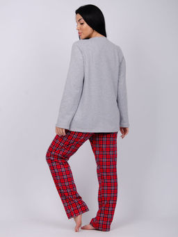 Пижама "Сноу 3", футер с начёсом