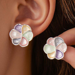 Серьги-пуссеты на гвоздиках арт. 13 4190 (id 281151) - Rada фото 2