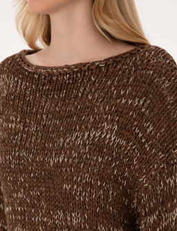 Kahverengi Comfort Fit Kazak - Pierre cardin фото 7