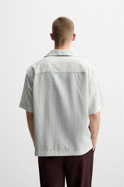 CREASED JACQUARD SHIRT - Zara фото 3