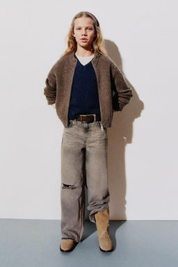 LEATHER SPLIT SUEDE BOOTS