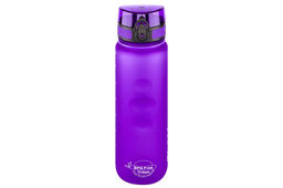 Бутылка для воды 1000 мл 7,8*7,8*28,5 см "Style Matte" с углублениями д/пальцев лаванда