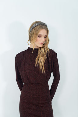 Платье Клэрси (бордовый) - Nadi bordo фото 9