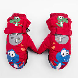 Варежки для мальчика болоньевые Kim Lin