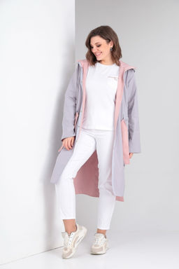 Куртка Diamant 1914-Р беж-какао фото 416