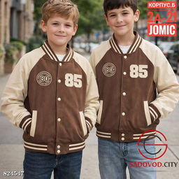 Подростковый бомбер для мальчика