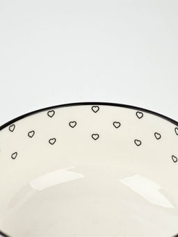 Салатник керамический Сердечки, 11.5?5.6 см, 330 мл