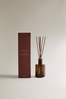 (95 ML) LEATHER AMBER REED DIFFUSERS