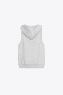 FLEECE HOODED GILET - Zara фото 11