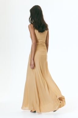 Gathered mesh dress - H&m фото 6