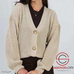 Кардиган вязаный женский на пуговицах - Bruno фото 2