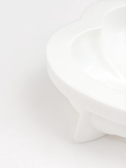 Форма для муссовых десертов и выпечки Доляна Сердце малое, силикон, 17.5?4.7 см, белая