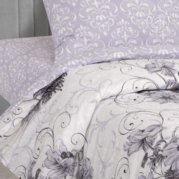 Постельное белье Лунная соната с простынью на резинке (поплин DE LUXE) 1,5 сп./Пододеяльник: 1 шт. - 215*145; Простыня на резинке: 1 шт. - 200*140; Наволочка: 2 шт. - 70*70; DE LUXE с простынью на резинке - Артпостель фото 4