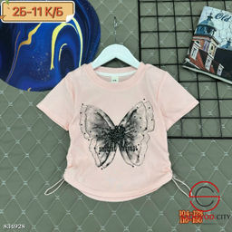 Футболка с рисунком бабочки