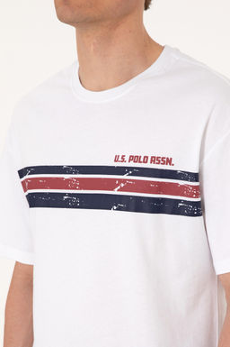 Erkek Beyaz Ti__rt - U.s. polo assn фото 7