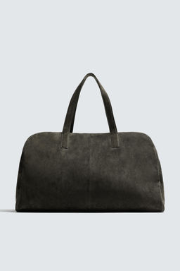 XL LEATHER TRAVEL BAG - Zara фото 3