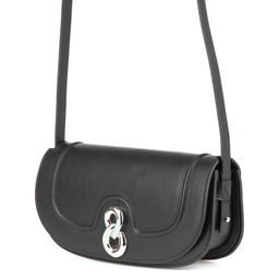 2209180 black, Женская кожаная сумка, Barcelo Biagi