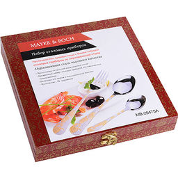 26475 Набор столовых приборов 18пр.MB (х12) - Mayer&boch фото 4