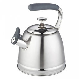 "Zeidan" Чайник из нержавеющей стали 3,0л, со свистком, фиксированная комбинированная ручка с покрытием "soft-touch", капсулированное индукционное дно, подарочная коробка (Китай)