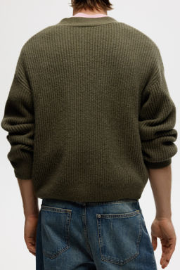 C?rdigan en punto de canal? Loose Fit - H&m фото 5