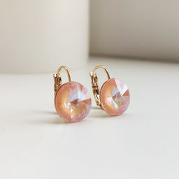 Серьги с кристаллами Swarovski