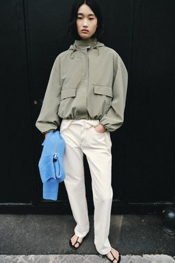 COATED HOODED JACKET - Zara фото 20