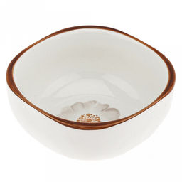 Анемоны Салатник фарфоровый 200мл, 9,4х9,4х4,6см, с деколью, отводка (Китай)