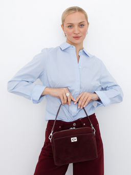 Сумка 6169Q wine red Polina&Eiterou