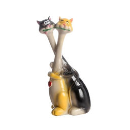 Фигурка полистоун обнимашки «Кошка с котом - танго», 17.3×7×4.2 см