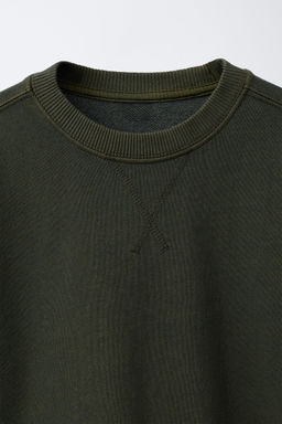 GARMENT DYE SWEATSHIRT - Zara фото 3