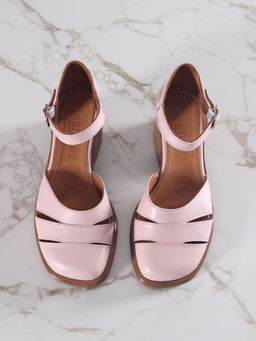 Босоножки 5032.23663be.Розовый +коричневый