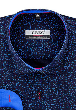 Сорочка мужская длинный рукав GREG 223/139/1302/Z/1