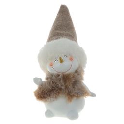 Фигурка декоративная "Снеговик", L5,5 W8 H12 см, 2в.