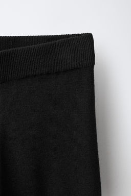 LEGGING FLARE PUNTO / Negro - Zara фото 4
