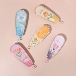 Расчёска - шейкер LOOK, 6.1?18(1) см, МИКС