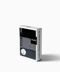 ATLANTIC 3BMP-006 Трусы классика Basic - набор 3 шт. микс  фото 16