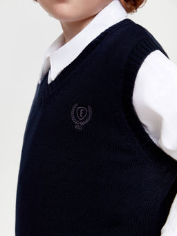 ESLI Жилет для мальчика 20С-127СП т.синий