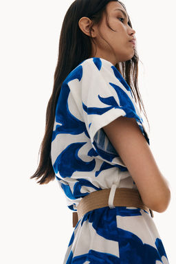 Vestido camisero con cinturon - H&m фото 5