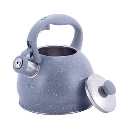 Чайник нерж. 2,0 л со свистком, с нейлоновой ручкой арт. 1072GR (00-002010)