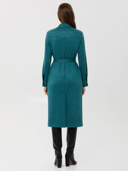 Платье из искусственной замши - Stilla фото 5