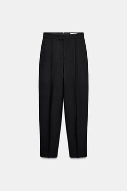 LIMITED EDITION PLEATED TROUSERS WITH WOOL - Zara фото 5