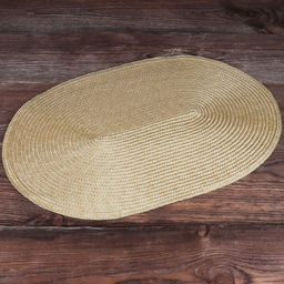 Салфетка для стола овальная / beige /уп 6/300/ 30х45 см, - Галеонтрейд фото 2