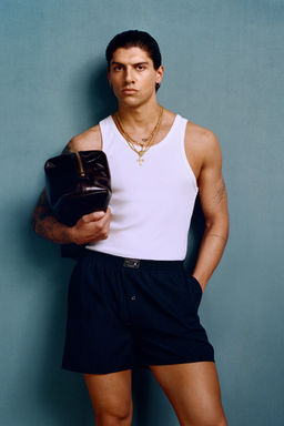 B?XER POPEL?N WILLY CHAVARRIA X ZARA / Marino  фото 2