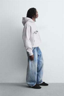 COMBINED SLOGAN SWEATSHIRT - Zara фото 4