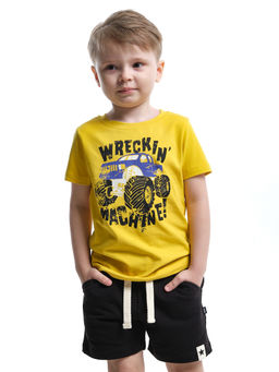 Футболка стильная для детей UD 7895 изумрудный - Mini maxi фото 14