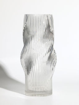 Ваза «Венди», 29×12×10 см, стекло, прозрачная