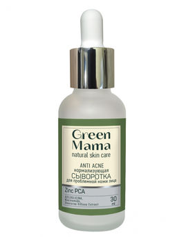 Сыворотка для лица нормализующая ANTI_ACNE, 30 мл - Green mama фото 2