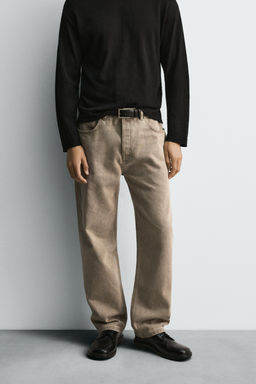 SLIM FIT STRAIGHT-LEG JEANS - Zara фото 12